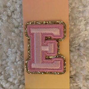 Stoney Clover Lane x Target glitter letter E 😍